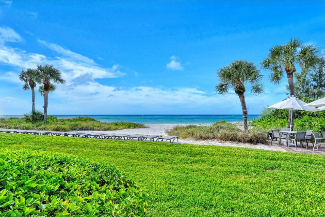 Laplaya 101A Step Out To The Beach From Your Screened Lanai Light And Bright End Unit Longboat Key Buitenkant foto